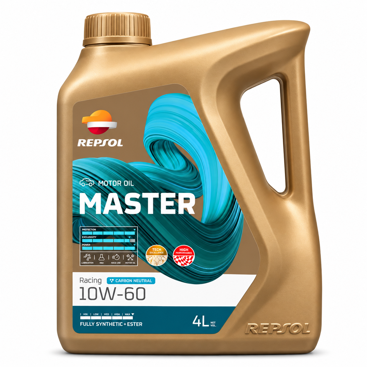 Repsol Master Racing 10W-60 Fully Synthetic + Ester 4 L